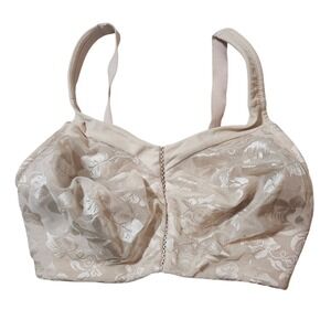 Wacoal #85276 Awareness Full Figure Seamless Wire Free Bra-  Nude 34DDD